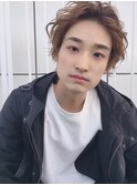 刈り上げセンターパート/波巻きツイストスパイラル/錦糸町