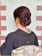 レオノーレ(Leonore) 【Leonore】留袖下目カールシニヨン