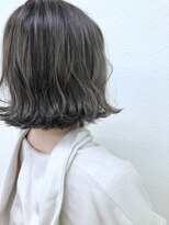 ルディー バイ ヘアーポケット(rudii by HAIR POCKET) 切りっぱなしボブ★グレージュ