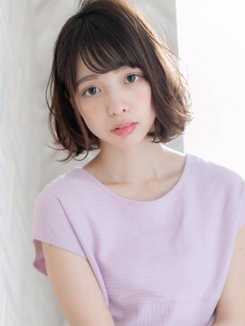 ローマ ギンザ(ROMA Ginza) 【ROMA】30代40代大人かわいいニュアンスウェーブパーマ小顔ロブ