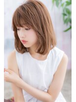 ヘアアンドビューティー ミック(Hair & Beauty miq)&nbsp;ニュアンス感あるくせ毛風ボブディa