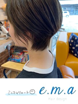 エマヘアデザイン(e.m.a Hair design) ミニマムショート