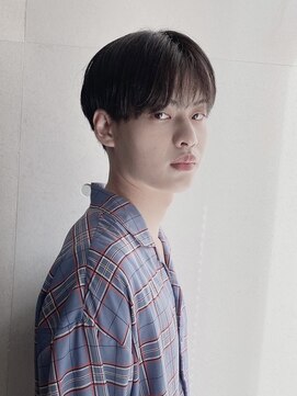 遊人セントラル(CENTRAL) [心斎橋/難波］アッシュブラック＆ナチュラルマッシュ