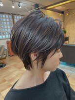 ヘアー デザイナーズ クルー ドルフィン(HAIR DESIGNERS CREW dolphin) #ショートレイヤー＃ハンサムショート