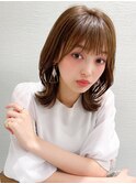 イメチェン大人可愛いくびれヘアショコラアッシュ20代30代新宿