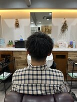 スウェル 船橋店(Swell)&nbsp;ハイライト/マッシュパーマ/束感/波巻き/メンズ3