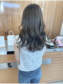 柔らかミントベージュカラー〇
