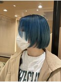アイスブルーボブ