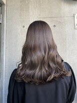 ニコフクオカヘアーメイク(NIKO Fukuoka Hair Make)&nbsp;【NIKO】シークレットハイライト/福岡天神/透明感くすみベージュ