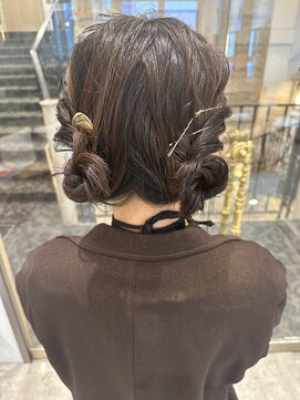 ルチア ヘア ステラ 京都店(Lucia hair stella) ツインテール/ヘアセット/ヘアアレンジ/学割U24/京都/河原町