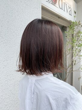 ディーバ(diva) レッドブラウン