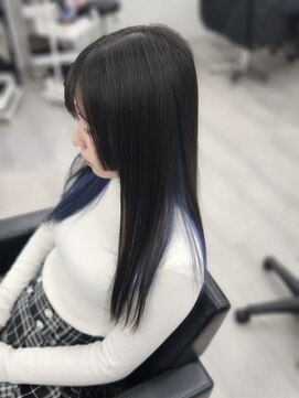 ミステル(MISTEL) インナーカラーブルー