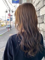 ライズ バイ レボ 柏店(RISE by REVO) 美髪/切りっぱなしボブ/ピンクブラウン/エアリーロング/柏