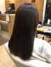 平日限定《うねり対策！》スイートストレート+根元カラー+カット+ラメラTr