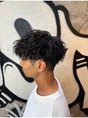 ダークアッシュ/韓国マッシュ/ニュアンスパーマ[錦糸町駅/men's]