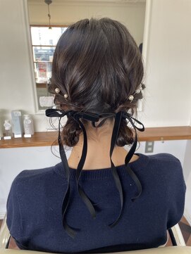 ヘアーアンドメイクアップモパ ヘアセット