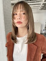 ゲーム バイ アランスミシー 横浜(GAME by Alan Smithee)&nbsp;ミルクティーベージュ/ダブルカラー/ケアブリーチ/髪質改善/横浜