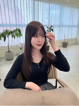 ウル 名古屋栄(ulu) オリーブベージュ/髪質改善/縮毛矯正/髪質改善縮毛矯正/名古屋栄