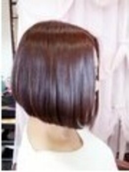 ヘアー ジュンジュン(hair Junjun)の写真/【加古川駅徒歩3分】毛先まで潤う髪質改善、トステアトリートメント導入！！艶めく理想の美髪へ