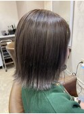 切りっぱなしボブ