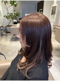 韓国風大人くびれミディアムヘア