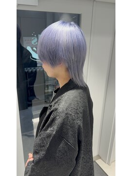 ポプルス(popls) マッシュウルフ/メンズウルフホワイトアッシュ/シルバーアッシュ