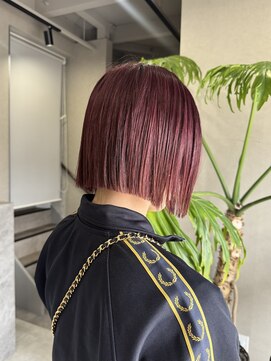 パロ(PALO) ボブ/チェリーレッド