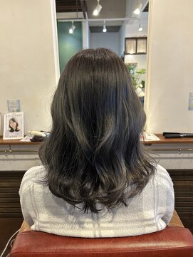 モップス 金沢文庫店(MOPS) グレージュ【ブリーチ／ダブルカラー／髪質改善／ハイライト】