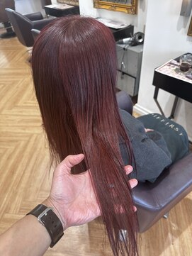 コワファースト  させぼ五番街店(COIFF1RST) レッドカラー♪