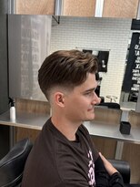 リレーションメンズヘアー(RELATION MEN'S HAIR)&nbsp;スペインカールスパイキーショートセンターパート