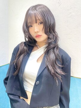 ロンド レグリーズ 立川(Lond leglise) ウルフレイヤーカット顔周りカット前髪カット韓国ロング/池袋