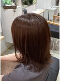 外はねミディアムマットベージュ