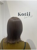 エイジング効果！ツヤカラー