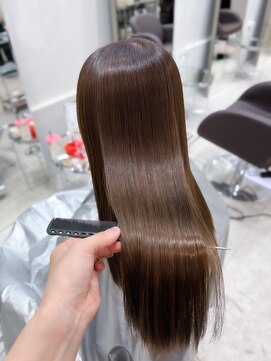 シュク 高円寺(SYUK) 柔らか質感/縮毛矯正/うねり広がり対策【SYUK高円寺】kanna