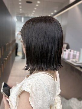 ロンドシエル 横浜(Lond ciel) くびれヘア/顔周り/韓国/ボブ/レイヤーカット/前髪/カラー/横浜