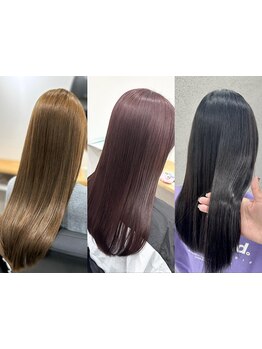 【明石駅/徒歩3分】髪質改善/縮毛矯正はnow as.♪酸性ストレートや大人気[最新トステア]配合メニューも*