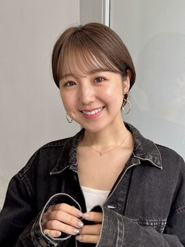 クロト(Clotho) ショートカット/髪質改善縮毛矯正白髪ぼかしレイヤーカラーボブ