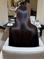 メゾンe.m.a(MAISON e.m.a)&nbsp;髪質改善縮毛矯正◎ロングレイヤーでさらツヤ美髪