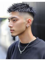 オンク 新宿(onk)&nbsp;黒髪/グレーベージュ/レイヤーロング/前髪パーマ[新宿駅]