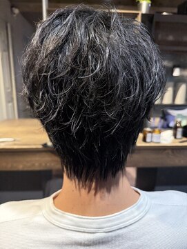 メンズココ メンズパーマ 韓国ヘア 日本橋店(MENS COCO) ツイストスパイラル センターパート