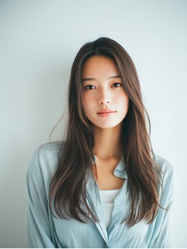 ニスル センター南店(NISURU） 黒髪/クラゲヘアー/オリーブグレー/小顔/ココアベージュ