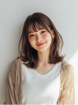 リビーチ ヘア リゾート 赤羽(Rebeach HAIR RESORT) 赤羽駅オリーブグレーココアベージュ小顔