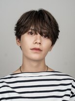 オーシャントーキョーオーバー 渋谷(OCEAN TOKYO OVER) ラウンドマッシュシースルーニュアンスフェザーパーマ