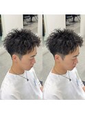 スパイキーパーマスパイキーショート