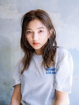 ニュイ 茨木店(nui +)&nbsp;黒髪/クラゲヘアー/オリーブグレー/小顔/ココアベージュ/茨木