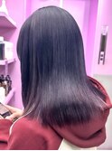 〈k13〉大人ショートハイライト髪質改善キッズカット前髪30代40