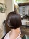 完全個室プライベートサロン Coo　髪質改善/白髪ぼかし【クー】の写真/今までで一番似合う!シルエットを計算した骨格補正カット!セットも乾かすだけで簡単♪まとまる大人ボブ