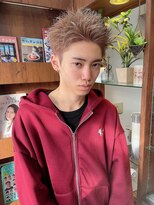 ヘアークルーズピース (hair cruise Piece) スパイキーショート/刈り上げショート/ミルクティー