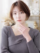 カバーヘア ブリス 志木南口駅前店(COVER HAIR bliss)&nbsp;イメチェンブリーチなし小顔前下がりボブショートa志木20代30代