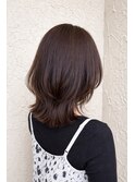 扱いやすい◎ふんわりレイヤーミディ